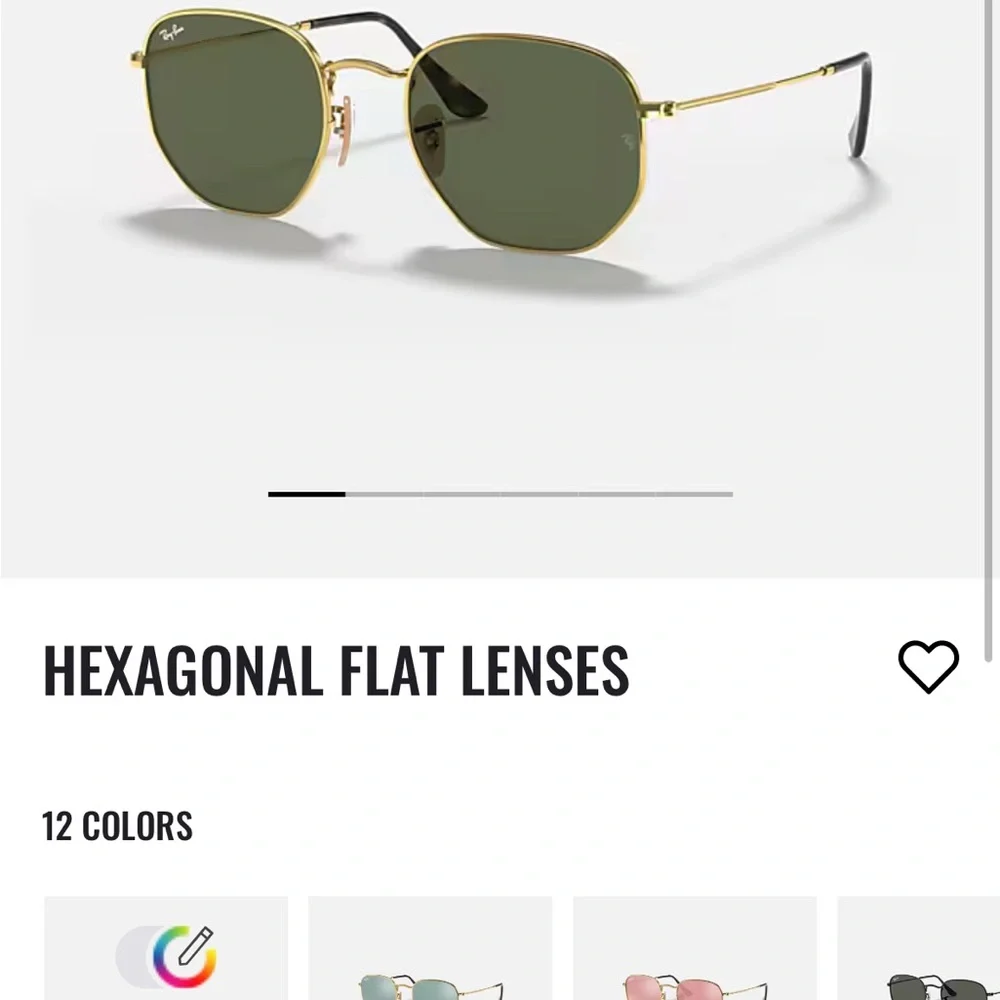 Ray-Ban HEXAGONAL FLAT LENSES Sunglasses